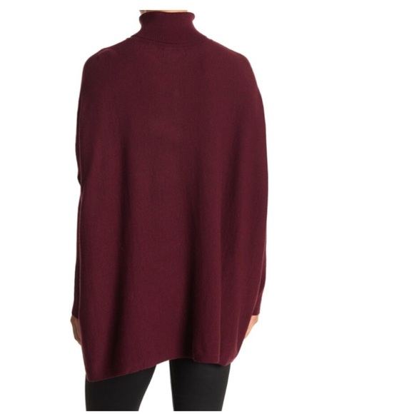 Oversized Boxy Turtleneck Sweater Size 
